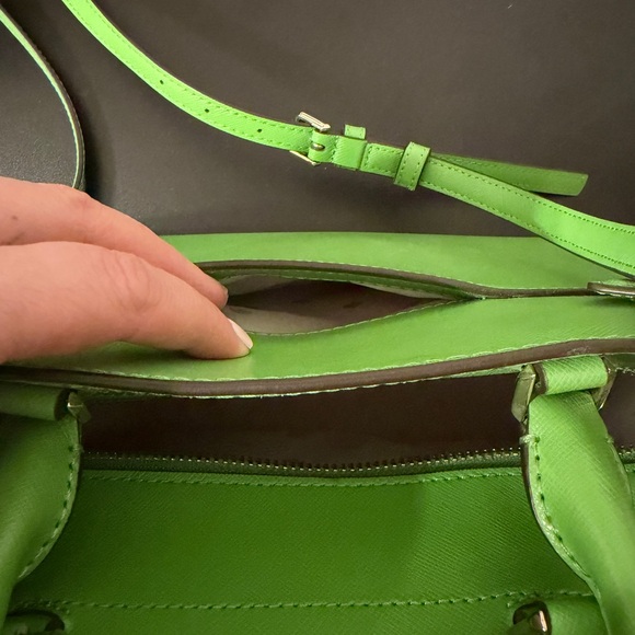 kate spade Vibrant Green Satchel Bag - Picture 5 of 8